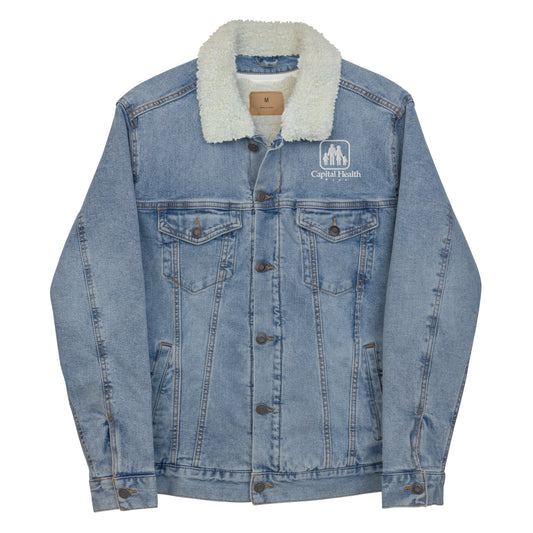 Unisex Denim Sherpa Jacket